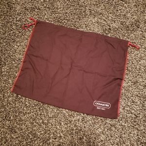 100% Authentic Small/Medium Brown Coach Dustbag